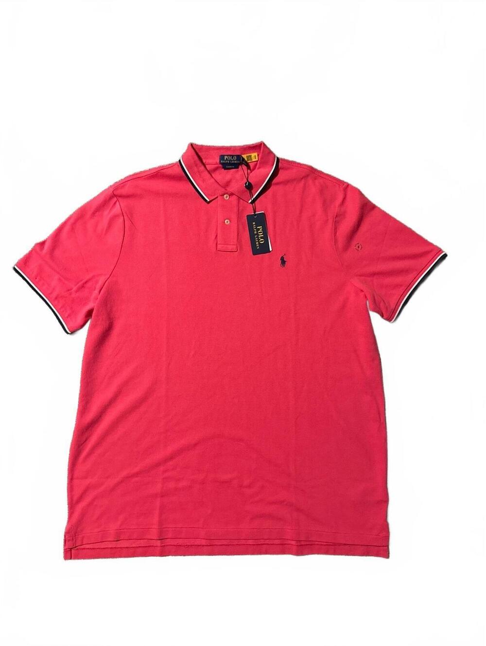 Polo Ralph Lauren Classic Fit Pink Polo Shirt XXL New with Tags